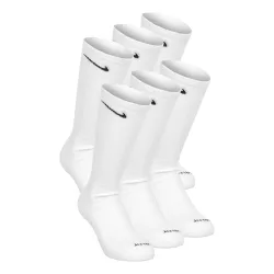 Nike Everyday Plus Cushioned Sportsocken 6er Pack Herren - Weiß