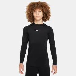 Nike Dri - Fit Pro Longsleeve Jungen Schwarz