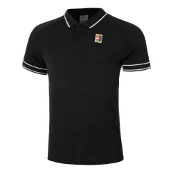 Nike Heritage Polo Herren - Schwarz