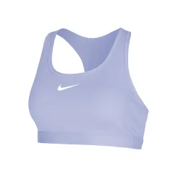 Nike Swoosh Medium Support Sport - BH Damen Lila