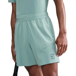 Nike Court Dri - Fit Advantage 6in Shorts Herren Blaugrau