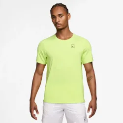 Nike Alcaraz Court Dri - FIT Advantage T Shirt Herren zitronengelb