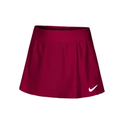 Nike Court Dri - Fit Victory Flouncy Rock Mädchen Rot, Weiß