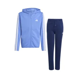 adidas Essentials Trainingsanzug Kinder - hellblau, dunkelblau
