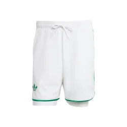 adidas 7in Shorts Herren - Weiß, Grün