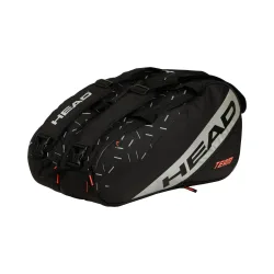 HEAD Team Padel Bag L Padelschlägertasche - Schwarz, Silber