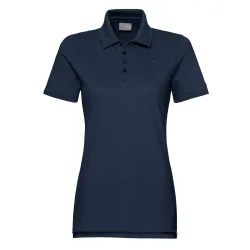 HEAD Polo Damen - dunkelblau