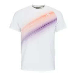 HEAD Performance T - Shirt Herren Weiß, Orange
