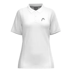 HEAD Club 25 Tech Polo Damen - Weiß