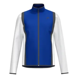 HEAD Club 25 Jacket Men Trainingsjacke Herren - Blau, Weiß