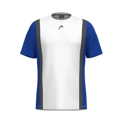 HEAD Club Tech T - Shirt Jungen Weiß, Dunkelblau
