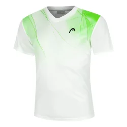 HEAD Topspin T - Shirt Herren Weiß, Grün