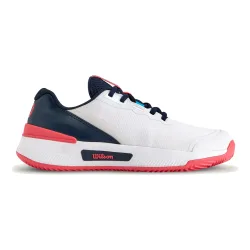 Wilson Intrigue Pro Sandplatzschuh Damen - Weiß, Dunkelblau