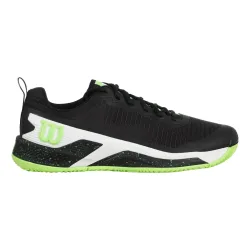 Wilson Rush Pro 4.5 Sandplatzschuh Herren - Schwarz, Hellgrün