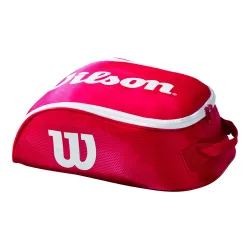 Wilson Tour IV Schuhtasche - Rot, Weiß