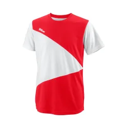 Wilson Team T - Shirt Jungen Rot, Weiß
