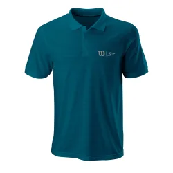 Wilson Bela Stripe II Polo Herren - Blau