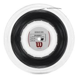Wilson Revolve Spin Saitenrolle 200m - Schwarz