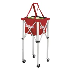 Wilson Tennis Teaching 150 Ballwagen mit Rollen