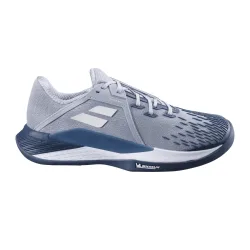 Babolat Propulse Fury 3 Sandplatzschuh Herren - Grau, Weiß