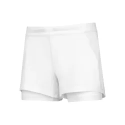 Babolat Exercise Shorts Damen - Weiß, Grau