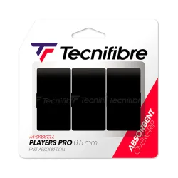 Tecnifibre Players Pro 3er 3er Pack - schwarz