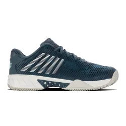 K - Swiss Hypercourt Express 2 Sandplatzschuh Herren Petrol, Hellgrau
