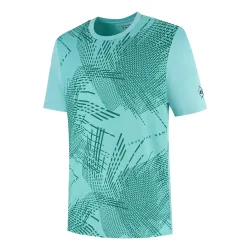 Dunlop Game T - Shirt Herren Türkis, Grün
