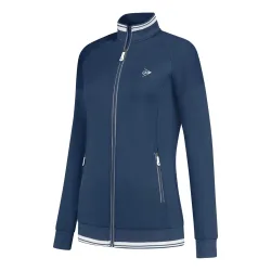 Dunlop Club Knitted Trainingsjacke Damen - Dunkelblau