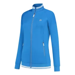 Dunlop Club Knitted Trainingsjacke Damen-Blau