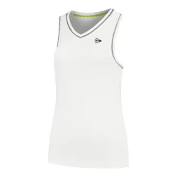 Dunlop Club Tank - Top Damen Weiß
