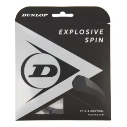 Dunlop Explosive Spin Saitenset 12m - Schwarz
