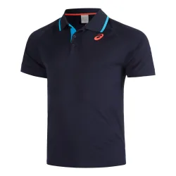 ASICS Polo Herren - Dunkelblau