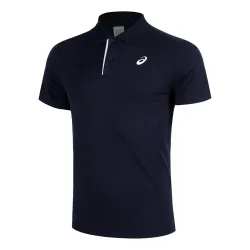 ASICS Court Polo Herren - dunkelblau