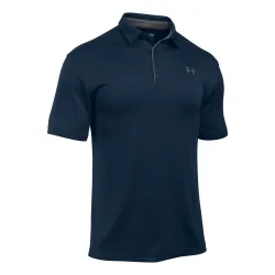 Under Armour Tech Polo Herren - Dunkelblau, Grau