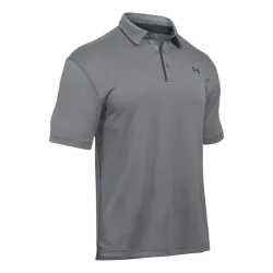 Under Armour Tech Polo Herren - Grau, Schwarz
