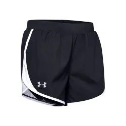 Under Armour Fly-By 2.0 Shorts Damen - Schwarz, Silber