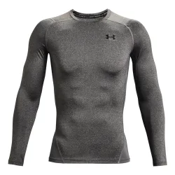 Under Armour Heatgear Comp Longsleeve Herren - Anthrazit, Schwarz