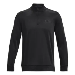 Under Armour Quarter Half - Zip Longsleeve Herren Schwarz