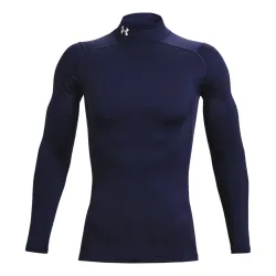 Under Armour Coldgear Comp Mock Longsleeve Herren - Dunkelblau