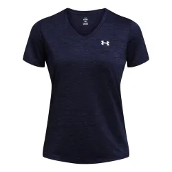 Under Armour Tech SSV Twist T - Shirt Damen Blau