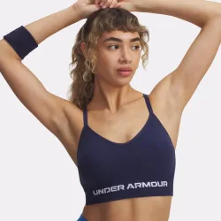Under Armour Vanisheamle Low Sport - BH Damen Blau