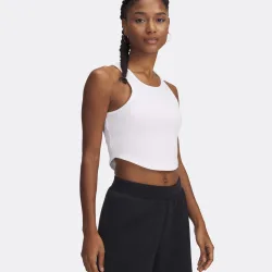 Under Armour Rival Rib Tank - Top Damen Weiß