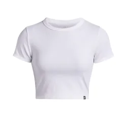 Under Armour Rival Rib Baby T - Shirt Damen Weiß