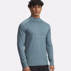 Under Armour Cold Weather Grid Longsleeve Herren - Blaugrau