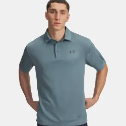 Under Armour Tech Polo Herren - blaugrau