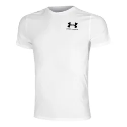 Under Armour Heatgear Fitted T-Shirt Herren-Weiß