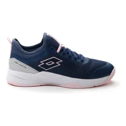 Lotto Mirage 500 II Allcourtschuh Damen - Dunkelblau, Rosa