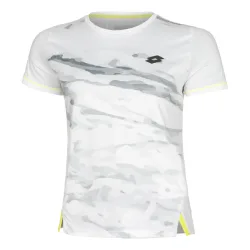Lotto Tech T-Shirt Damen - Weiß, Grau