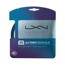 Luxilon Alu Power Ocean Blue Saitenset 12, 2m - Blau
